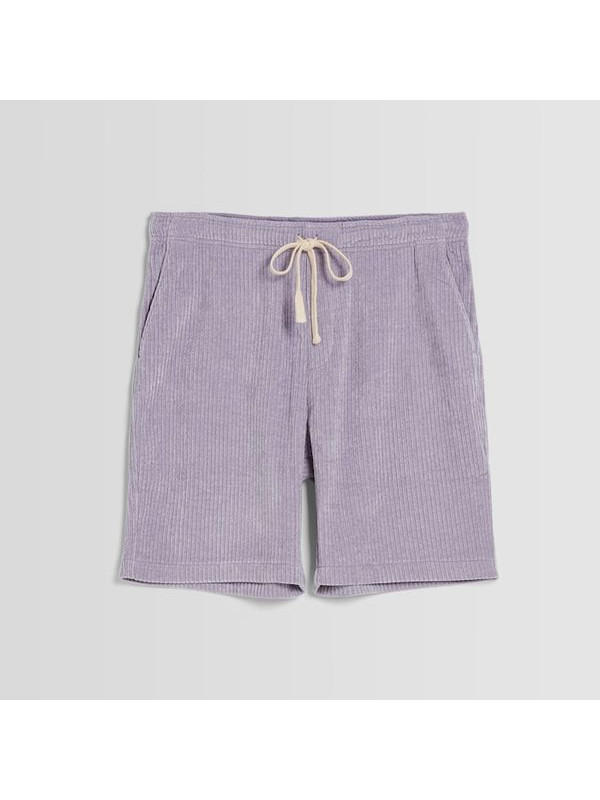 Шорты Bershka Chenille Bermuda, фиолетовый Шорты Bershka Chenille Bermuda, фиолетовый