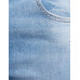 Джинсы Bershka Ripped Skinny, светло-синий