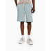Шорты Bershka Chenille Bermuda, бирюзовый Шорты Bershka Chenille Bermuda, бирюзовый