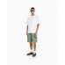 Шорты Bershka Cotton Cargo Bermuda, хаки Шорты Bershka Cotton Cargo Bermuda, хаки