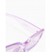 Солнцезащитные очки Bershka Transparent, фиолетовый