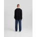 Джинсы Bershka Straight Fit ’90s, темно-синий