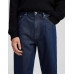 Джинсы Bershka Straight Fit ’90s, темно-синий