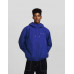 Ветровка Bershka Lightweight Hooded, синий