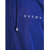 Ветровка Bershka Lightweight Hooded, синий