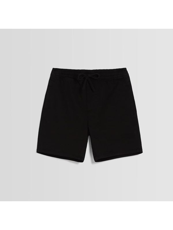 Шорты Bershka Bermuda Jogging, черный