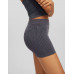 Шорты Bershka Faded Seamless Cycling, серый Шорты Bershka Faded Seamless Cycling, серый