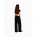 Кюлоты Bershka Rustic Cotton, черный
