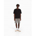 Шорты Bershka Cargo Bermuda Joggers, серый Шорты Bershka Cargo Bermuda Joggers, серый