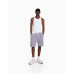 Шорты Bershka Chenille Bermuda, фиолетовый Шорты Bershka Chenille Bermuda, фиолетовый