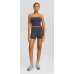 Шорты Bershka Faded Seamless Cycling, серый Шорты Bershka Faded Seamless Cycling, серый