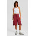 Шорты бермуды Bershka Skater, красный