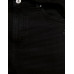 Джинсы Bershka Ripped Carrot Fit, черный