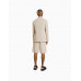 Шорты Bershka Tailored Bermuda, бежевый