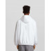 Ветровка Bershka Lightweight Hooded, белый