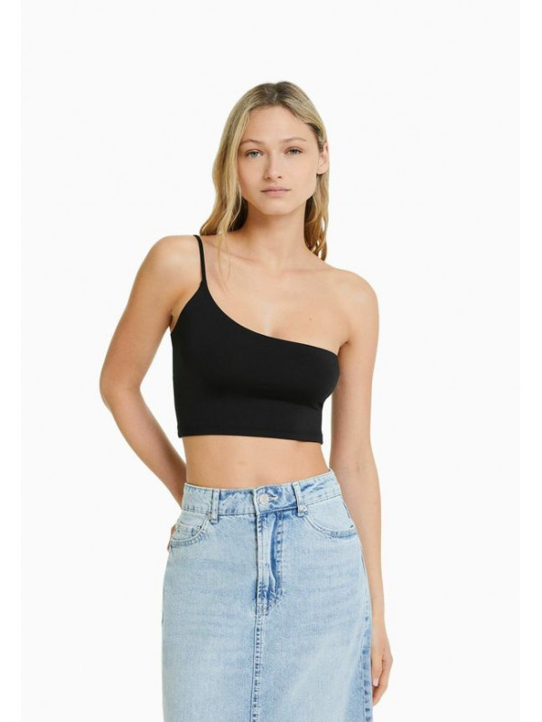 Топ Bershka, черный