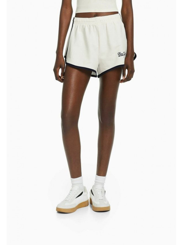 Шорты Bershka, белый