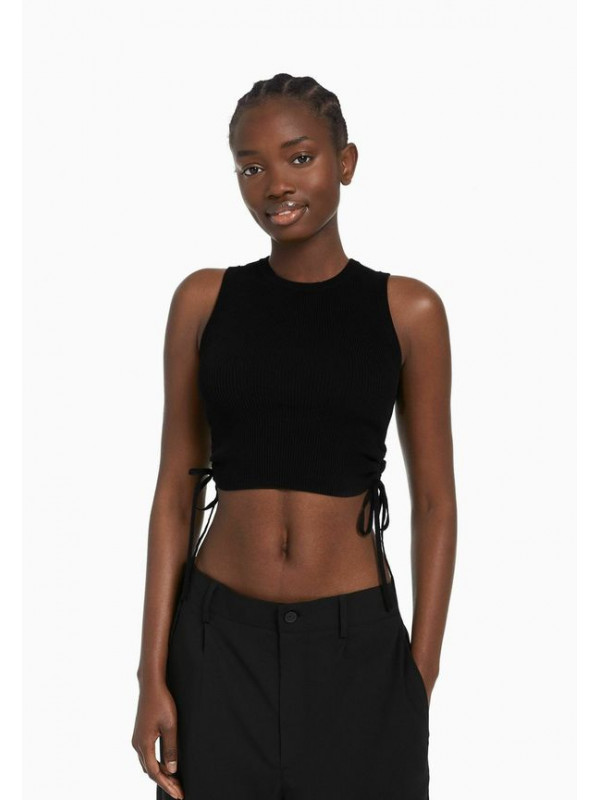 Топ Bershka, черный