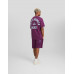 Шорты Bershka Plush Patch Bermuda, фиолетовый Шорты Bershka Plush Patch Bermuda, фиолетовый