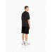 Шорты Bershka Bermuda Jogging, черный