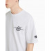 Футболка Bershka Naruto Print Boxy Fit, белый