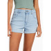 Джинсовые шорты Bershka, синий