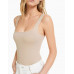 Боди Bershka Tank, песочный