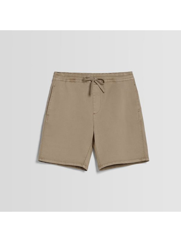 Шорты Bershka Bermuda Jogging, коричневый