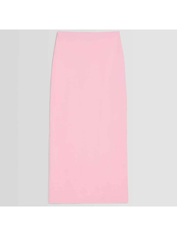 Юбка Bershka Long, розовый