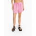 Шорты Bershka Rustic With Shirring, розовый