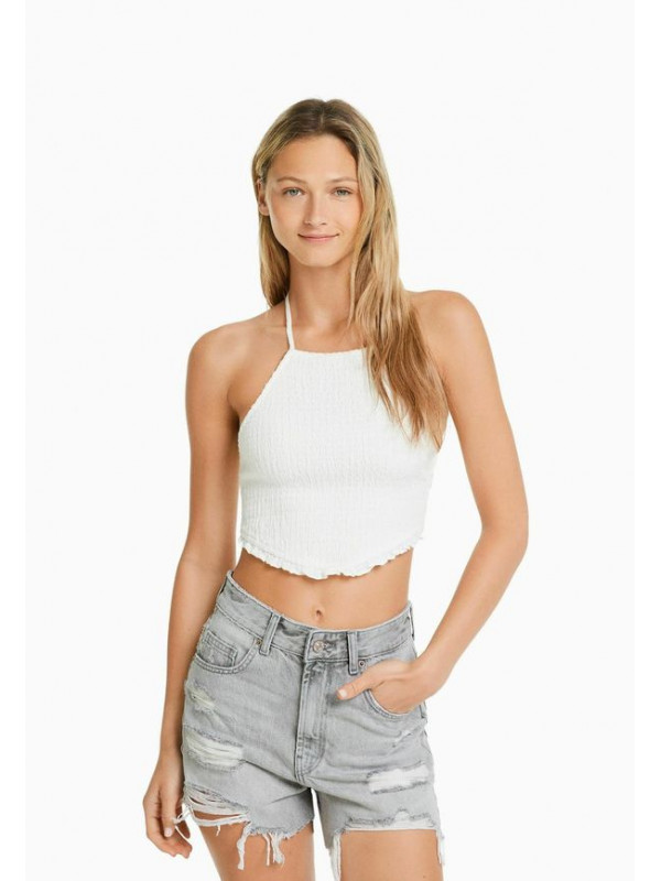 Джинсовые шорты Bershka