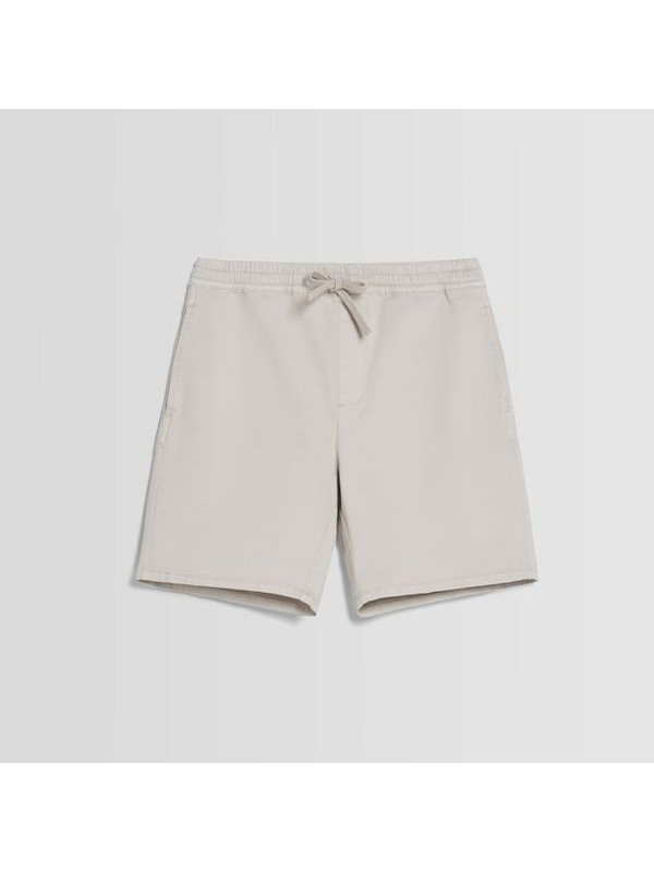Шорты Bershka Bermuda Jogging, светло-бежевый