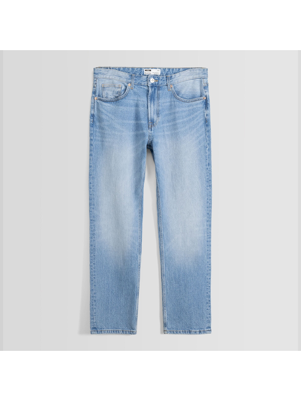 Джинсы Bershka Slim Fit, голубой