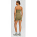 Шорты Bershka Faded Seamless Cycling, хаки