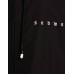Ветровка Bershka Lightweight Hooded, черный Ветровка Bershka Lightweight Hooded, черный