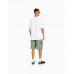 Шорты Bershka Cotton Cargo Bermuda, хаки Шорты Bershka Cotton Cargo Bermuda, хаки