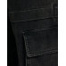 Джинсы Bershka Multi-pocket Baggy Cargo, черный