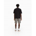 Шорты Bershka Cargo Bermuda Joggers, серый Шорты Bershka Cargo Bermuda Joggers, серый