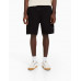 Шорты Bershka Cargo Bermuda Joggers, черный Шорты Bershka Cargo Bermuda Joggers, черный