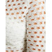 Топ Bershka Cropped With Flared Sleeves, белый