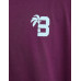 Шорты Bershka Plush Patch Bermuda, фиолетовый Шорты Bershka Plush Patch Bermuda, фиолетовый