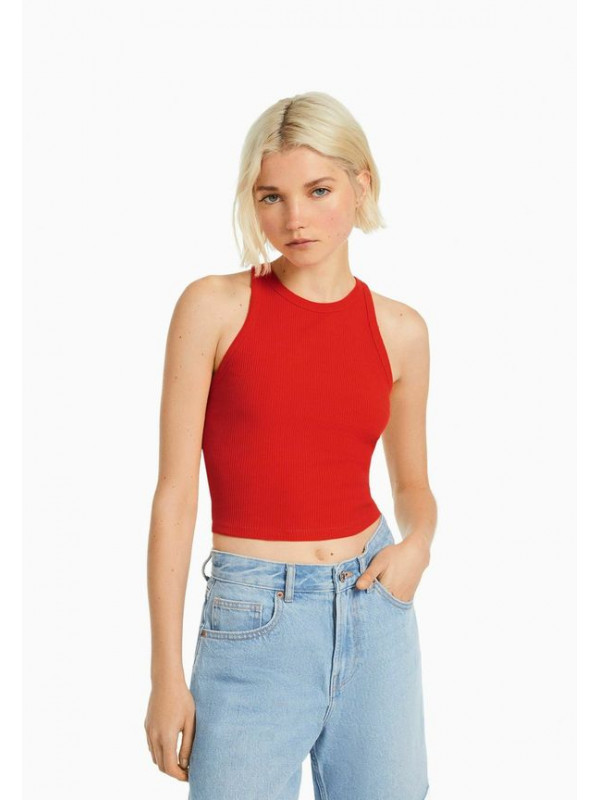 Топ Bershka, белый