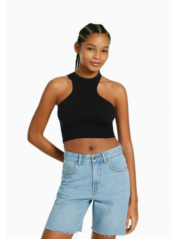 Джинсовые шорты Bershka